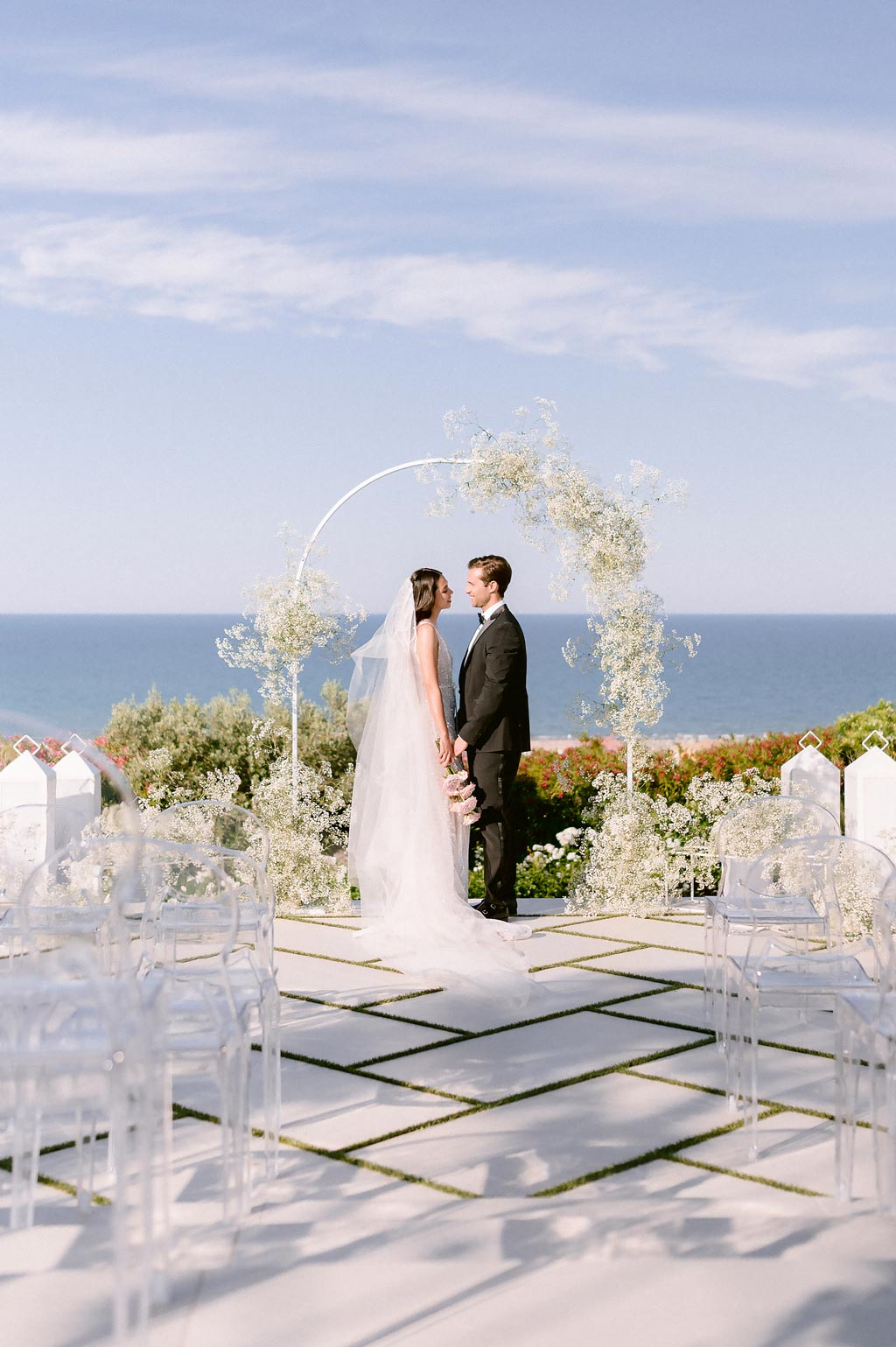Matrimonio vista mare - Plaza
